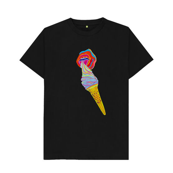Chila Kumari Singh Burman: Ice Cream women's fit t-shirt
